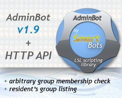 AdminBot and HTTP API now can check residents' groups