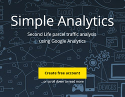 SimpAnalytics - collect and analyze your parcel traffic in Google Analytics