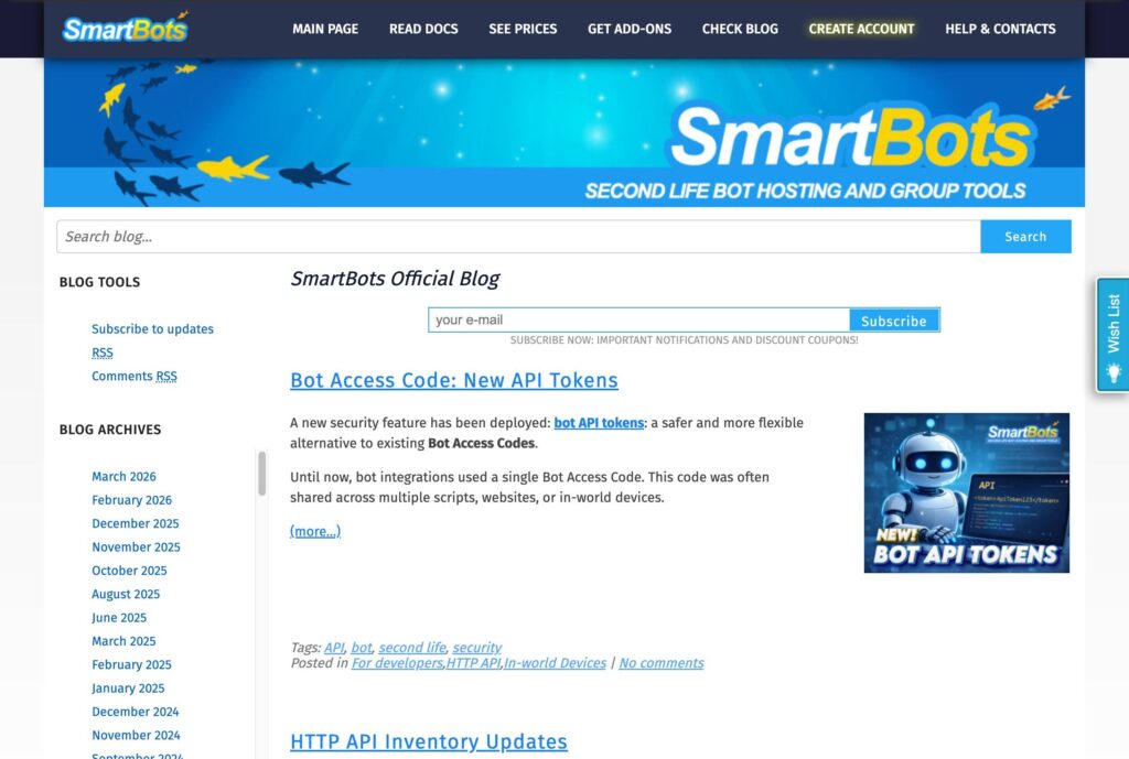 SmartBots blog, before 2026