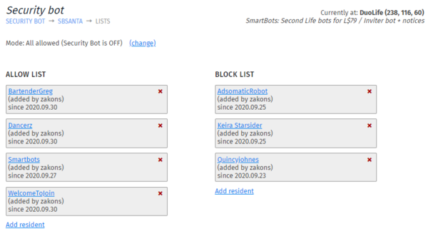 Security Bot access lists.png