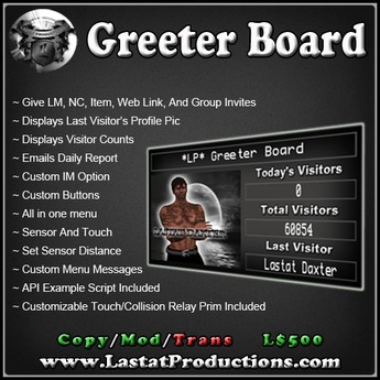 Greeter Board / Group Joiner / Visitor Counter