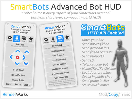 SmartBots Advanced HUD by RenderWorks
